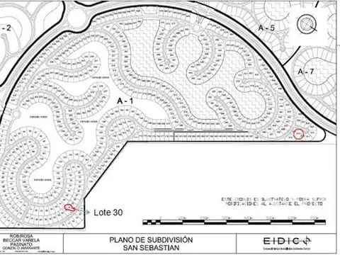 Terreno en Venta de 836,0 m2