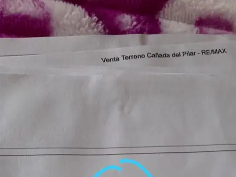 Terreno en Venta de 836,0 m2
