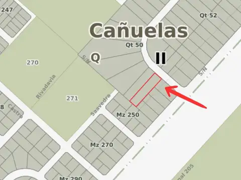 Terreno en Venta de 1700,0 m2