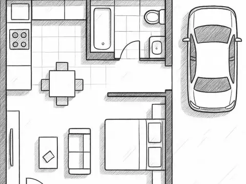 Departamento en Venta con 1 cochera