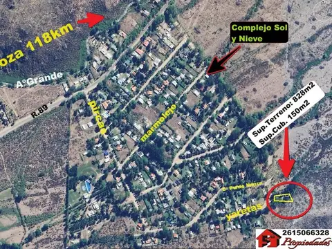 Manzano Historico "VALLE SOL y NIEVE" HERMOSA CASA 828/150M2