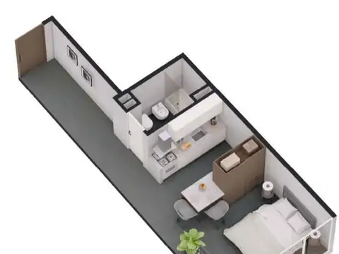 OPORTUNIDAD! EMPRENDIMIENTO EN DESARROLLO NUÑEZ VENTA MONOAMBIENTE CONTRAFRENTE