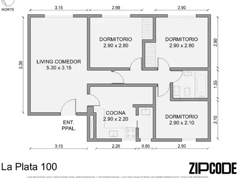 Departamento en Venta de 3 dormitorios