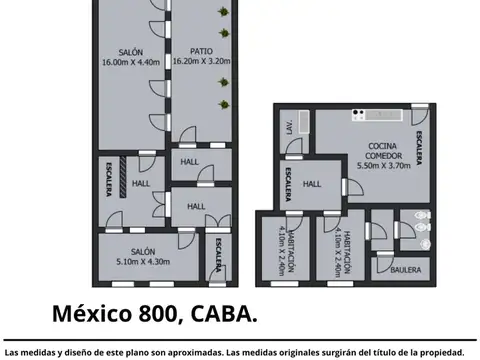 Depto Tipo Casa en Venta en San Telmo, USD 240.000