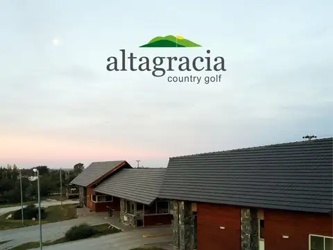 LOTE EN VENTA ALTA GRACIA COUNTRY GOLF-OPORTUNIDAD