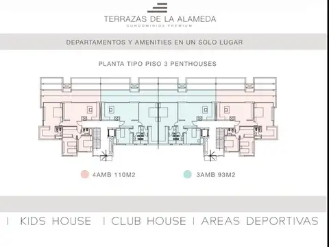 Departamento en Venta con 1 cocheras