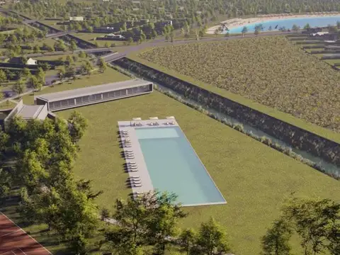 Venta de terreno FUNES Barrio Privado Vida club de campo LOTE FRENTE SUR