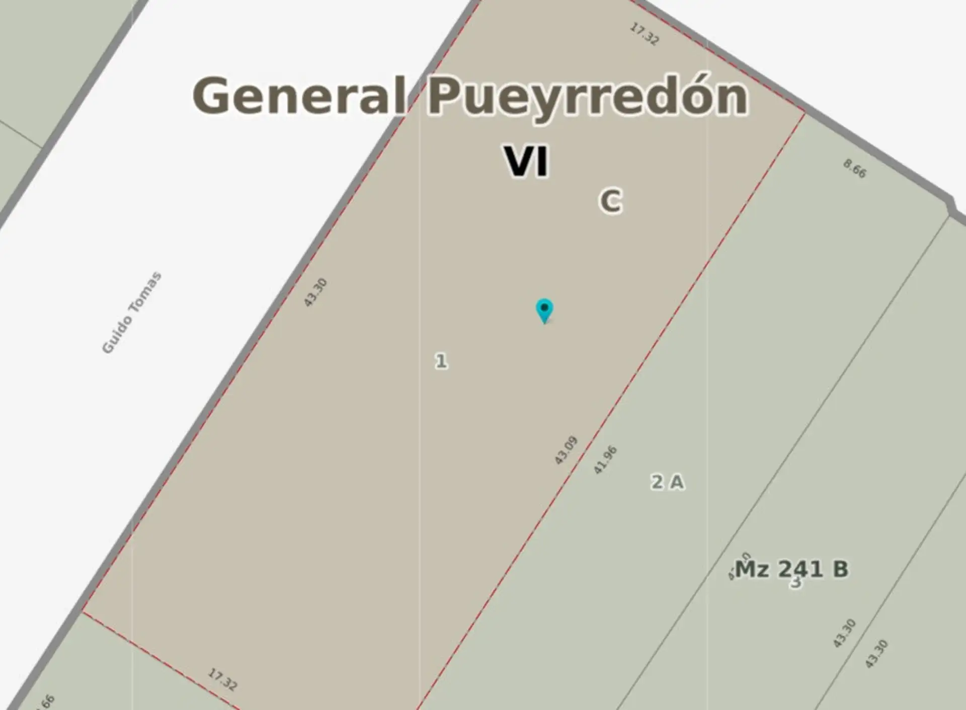Lote 750m2 en venta - Tomás Guido y Av. Colón