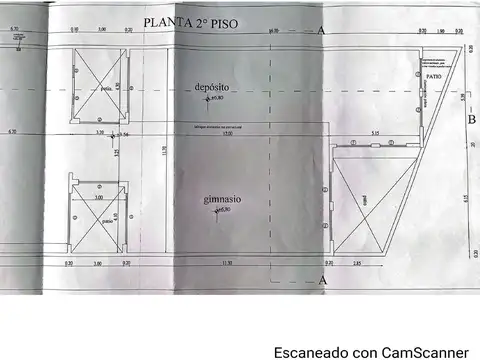 Gimnasio en obra gruesa