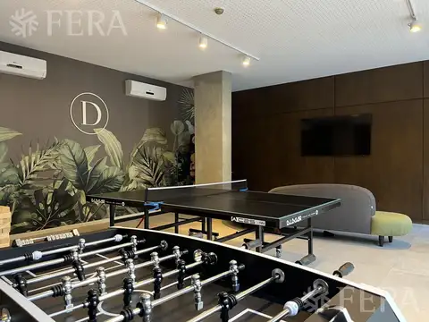 Departamento 2 ambientes con 2 baños