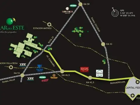 Terreno en Venta en Pilar del Este - Santa Emilia, USD 45.000