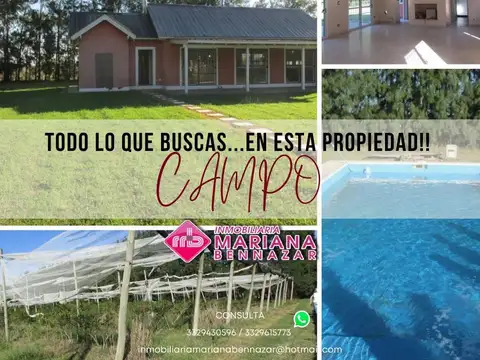 CAMPO + MEJORAS (OPORTUNIDAD)