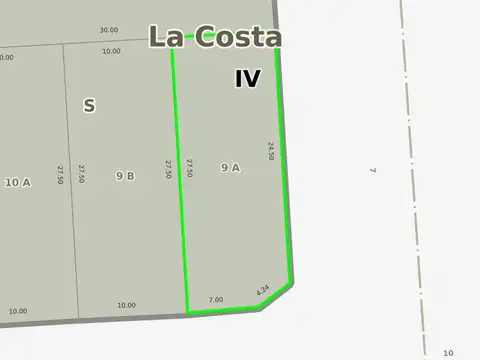 Terreno en Venta en Las Toninas, USD 20.000