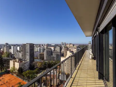 Venta depto 7 amb en Belgrano piso 16 vista al rio