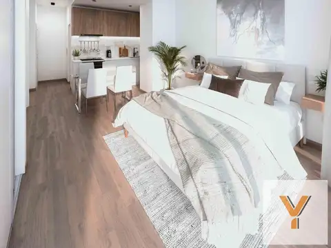 Departamento Monoambiente con 1 baño