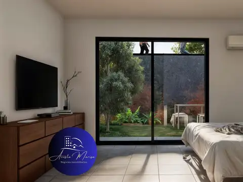 Departamento Monoambiente con 1 baño