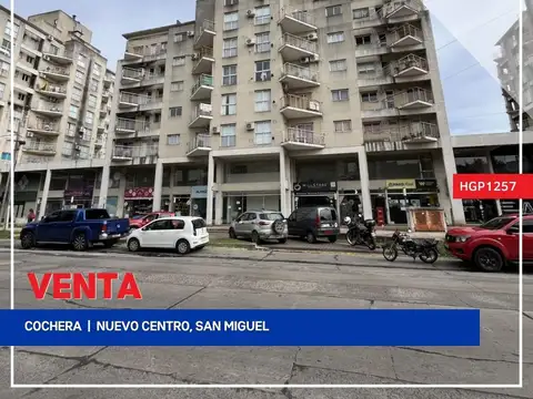 Cochera - Venta - Argentina, San Miguel - Domingo Faustino Sarmiento 1051