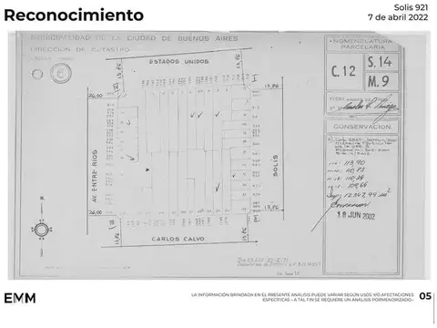 Terreno en Venta 15  mts Fondo