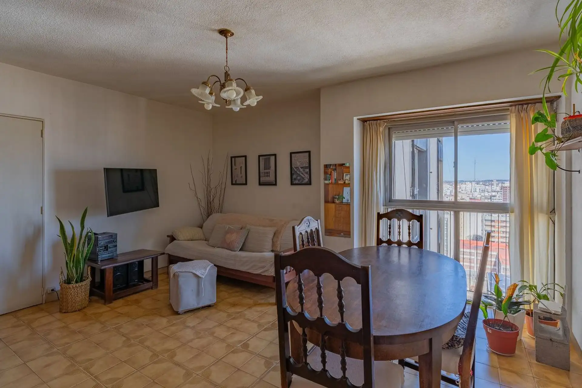 Depto 4 amb, 65m² en piso 12 con vista al mar — Centro