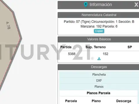 Terreno en Venta en Ciudad De Tigre, USD 85.000