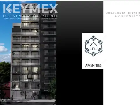 Departamento 3 ambientes con balcón, en Almagro. En construcción-entrega estimada mediados 2028.