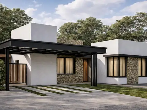 Casa en pozo en venta en barrio privado en Maipu