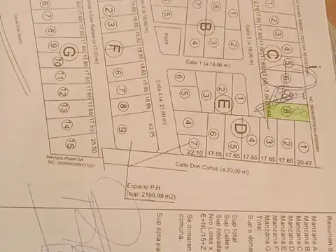 VENTA LOTE 804 M² - B° PRIVADO DOMINIO VISTALBA