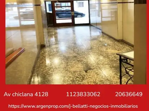 Departamento de 2 ambientes LUMINOSO!!!. 40 Mts ctos.