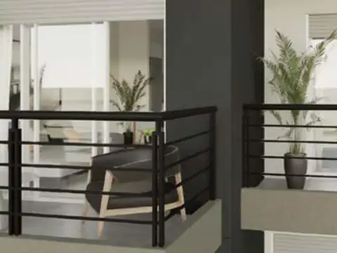 DEPARTAMENTO TRES AMBIENTES -FRENTE - EN POZO-MORON