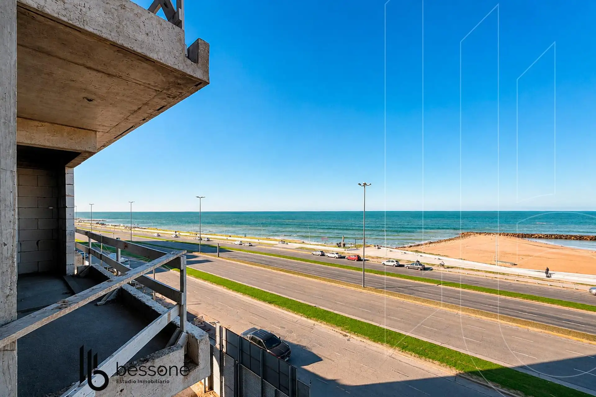 Departamento vista al mar en pozo Mar del Plata