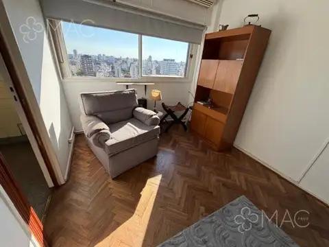 Alquiler temporal 2 ambientes amueblado – piso alto con vista abierta en San Telmo (507260401)