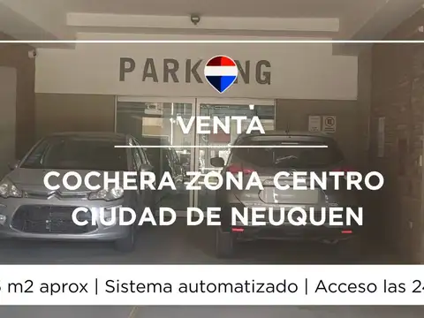 COCHERA EN VENTA BV. 25 DE MAYO - NQN