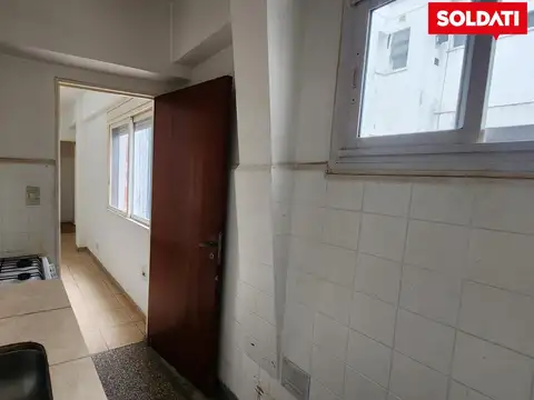 Departamento 2 ambientes con 1 baño