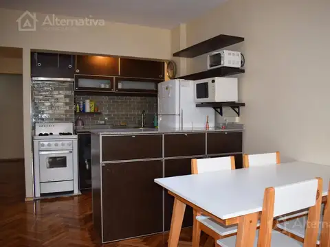 Departamento Alquiler Temporario Mensual Amoblado 1 Amb San Nicolas