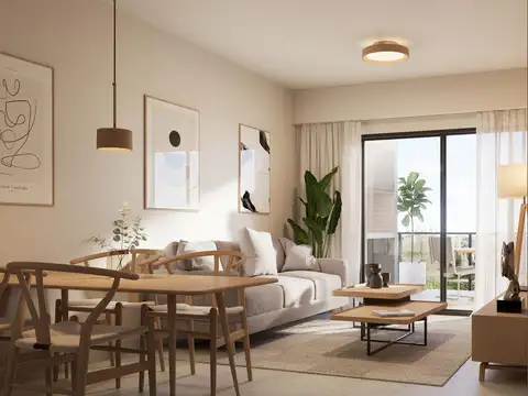 Departamento 3 ambientes con 1 baño