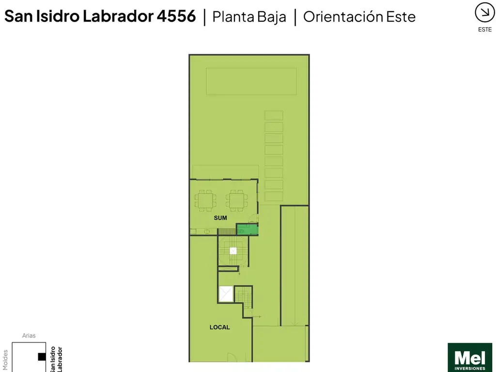 San Isidro Labrador 4556 de 21 Unidades en Saavedra