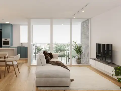 Departamento de 3 dormitorios con balcón TERRAZA en zona Pichincha