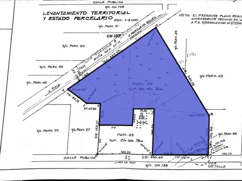 Campo en Venta de 9  ha