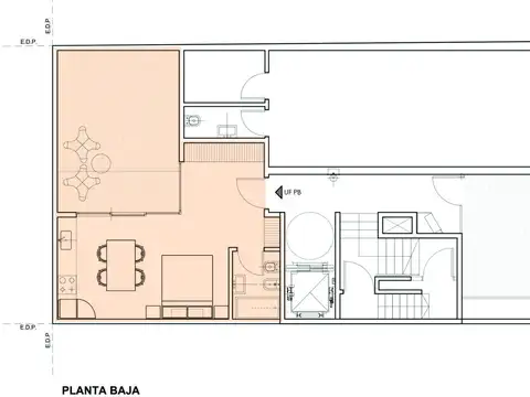 Departamento en Venta de Monoambiente