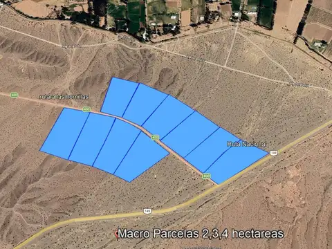 Ruta 400 Barreal, San Juán