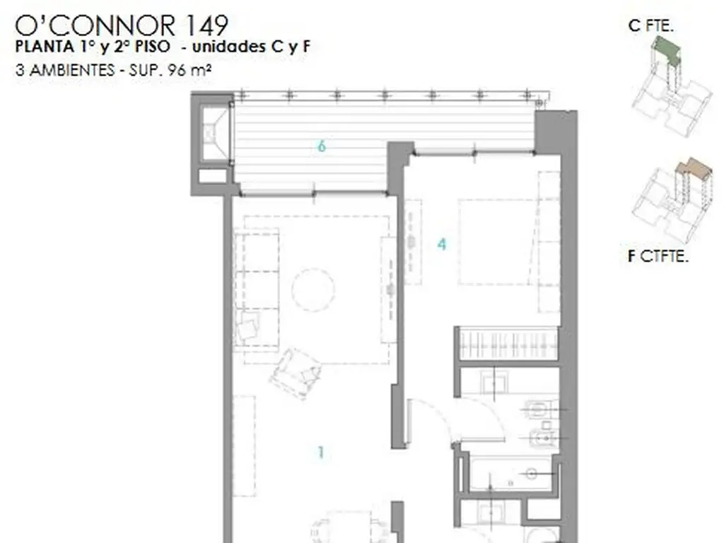Oconnor 149 - Departamentos de gran Categoría - Foto 19