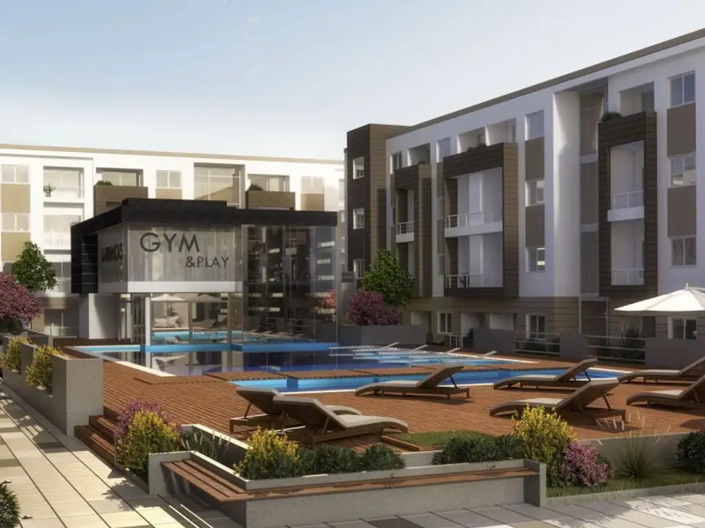 Departamentos en pozo Barrancas en Paso Del Rey