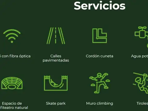 Terreno en Venta 30  mts Fondo