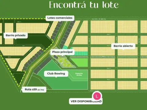 Terreno en Venta 12  mts Frente