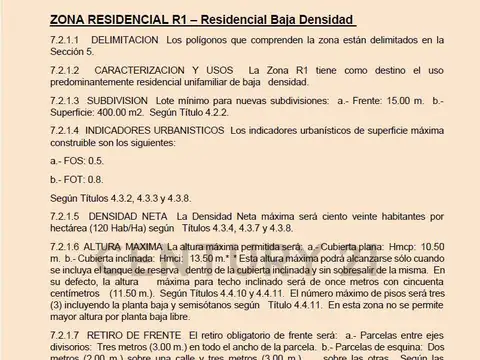 Terreno en Venta en La Lucila-Vias/Maipu, USD 510.000