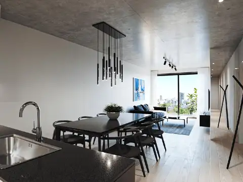 Departamento 3 ambientes con 1 baño