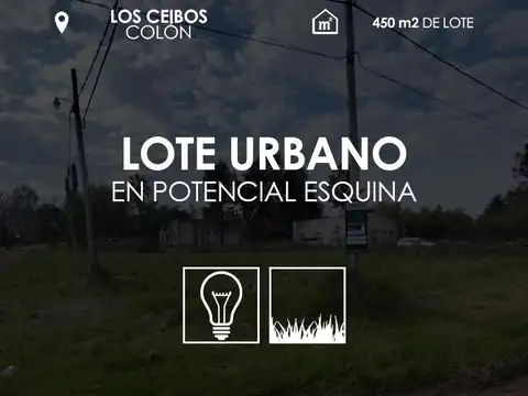 Terreno en esquina en Colón