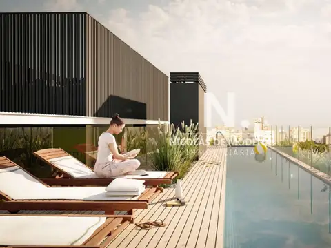 Oportunidad: Venta Apartamento de 1 Dormitorio Con Gran Terraza en Punta Carretas,Montevideo.