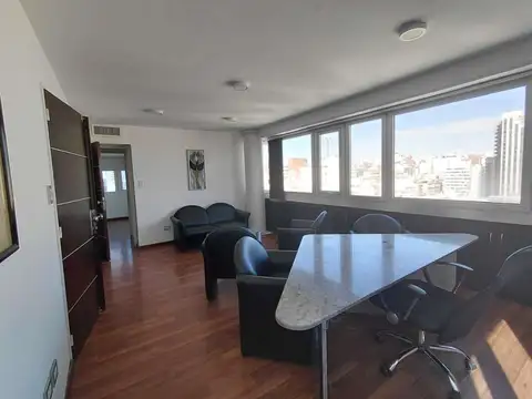 25 de mayo y Rivadavia piso 10, 120m2 amoblada piso 10 completo
