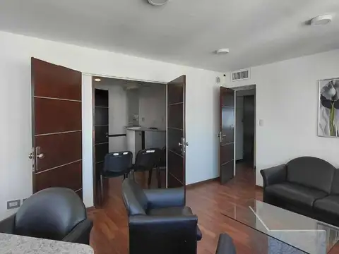 25 de mayo y Rivadavia piso 10, 120m2 amoblada piso 10 completo